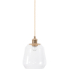 Buy Alessia pendant lamp - Crystal and metal Transparent 59342 - in the UK